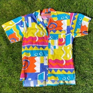 90s Oversized Button Down